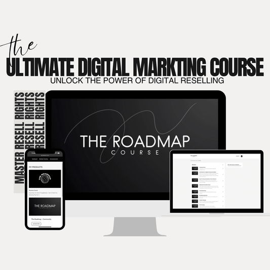 The Roadmap Course with Master Resell Rights